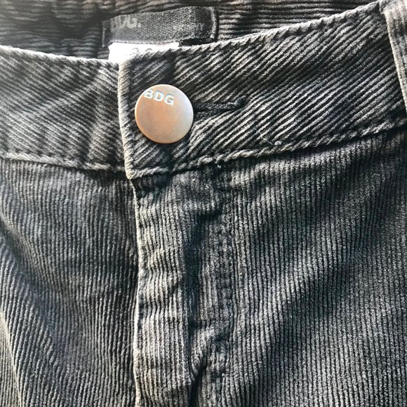 BDG BLACK CORDUROY SIZE 26 - Picture 5 of 6